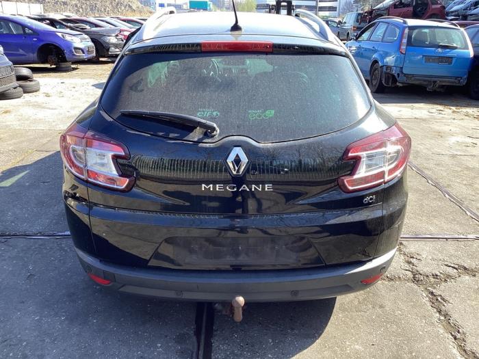 Renault Megane III Grandtour 1.5 dCi 110 Sloopvoertuig (2013, Zwart)