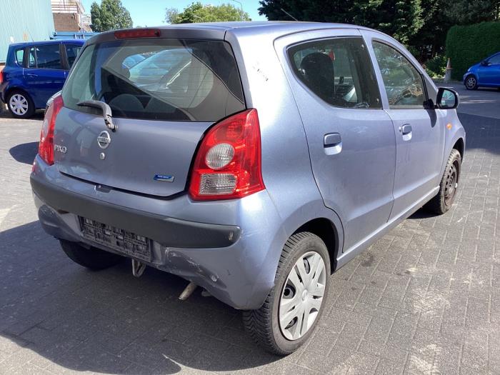 Nissan Pixo 1.0 12V Sloopvoertuig (2010, Grijs)