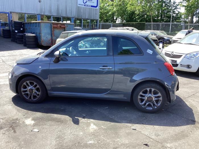 Fiat 500 0.9 TwinAir 80 Sloopvoertuig (2017, Grijs)