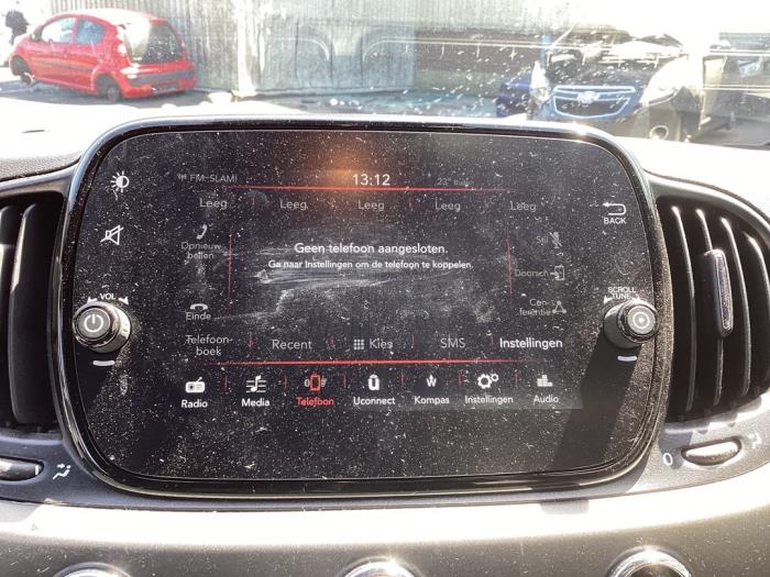 Fiat 500 0.9 TwinAir 80 Sloopvoertuig (2017, Grijs)