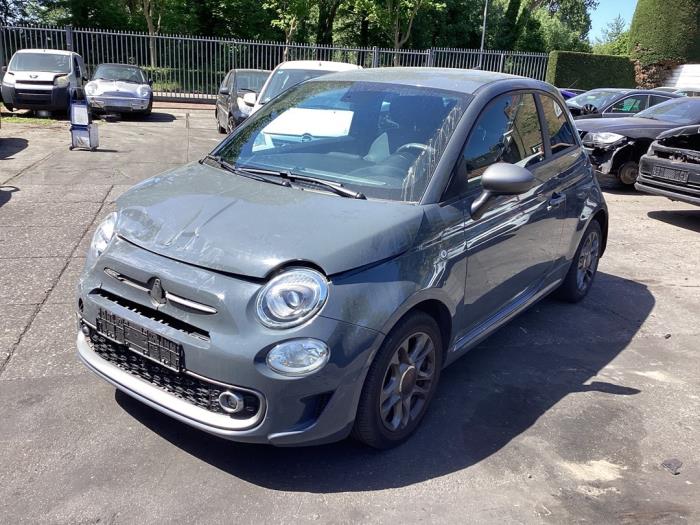 Fiat 500 0.9 TwinAir 80 Sloopvoertuig (2017, Grijs)