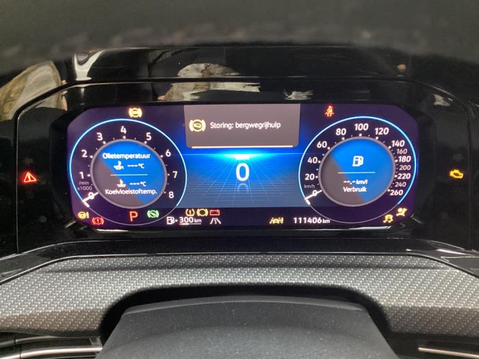 Volkswagen Golf VIII Variant 1.5 eTSI 16V Sloopvoertuig (2021, Wit)