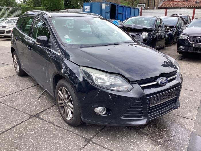 Ford Focus 3 Wagon 1.0 Ti-VCT EcoBoost 12V 125 Sloopvoertuig (2015, Zwart)