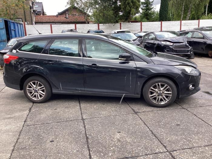 Ford Focus 3 Wagon 1.0 Ti-VCT EcoBoost 12V 125 Sloopvoertuig (2015, Zwart)