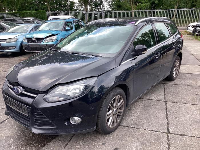 Ford Focus 3 Wagon 1.0 Ti-VCT EcoBoost 12V 125 Sloopvoertuig (2015, Zwart)
