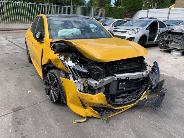 Peugeot 208 II 1.2 Vti 12V PureTech 100 Sloopvoertuig (2020, Geel)