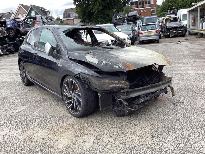 Volkswagen Golf VIII 2.0 TSI R 16V 4Motion Sloopvoertuig (2021, Zwart)