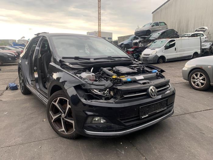 Volkswagen Polo VI 1.0 TSI 12V Sloopvoertuig (2017, Zwart)
