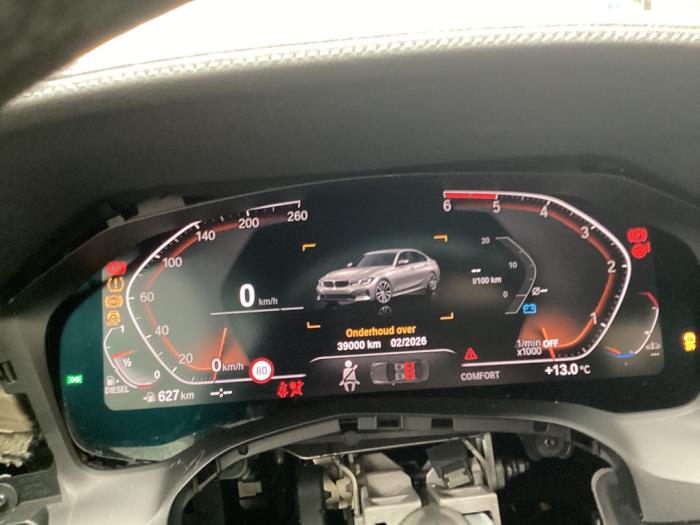 BMW 3 serie 320d 2.0 TwinPower Turbo 16V Sloopvoertuig (2019, Grijs)