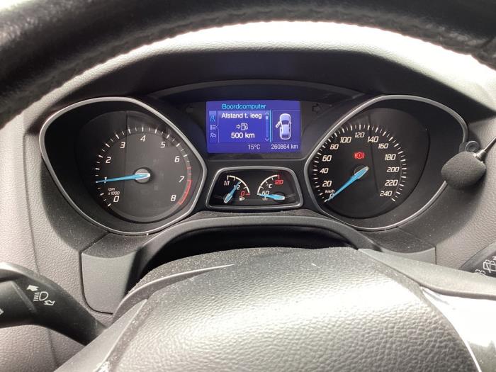 Ford Focus 3 Wagon 1.0 Ti-VCT EcoBoost 12V 125 Sloopvoertuig (2013, Grijs)