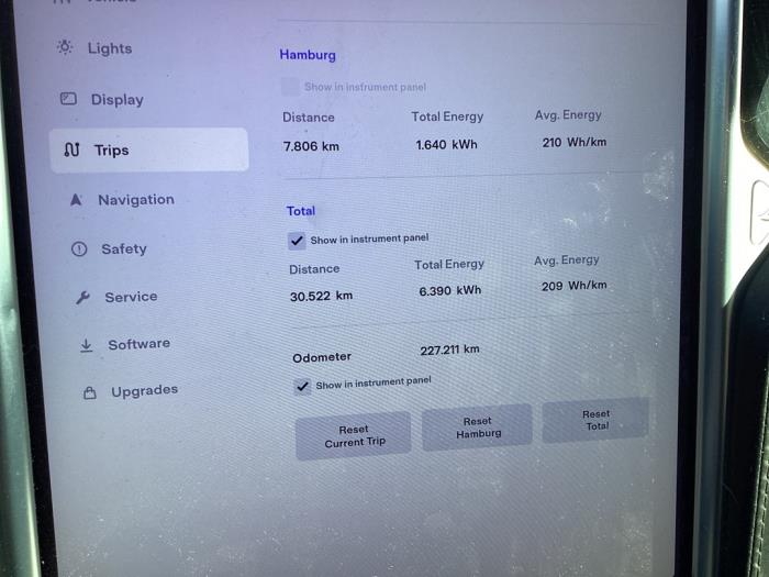 Tesla Model S 85D Schadevoertuig (2015, Grijs)