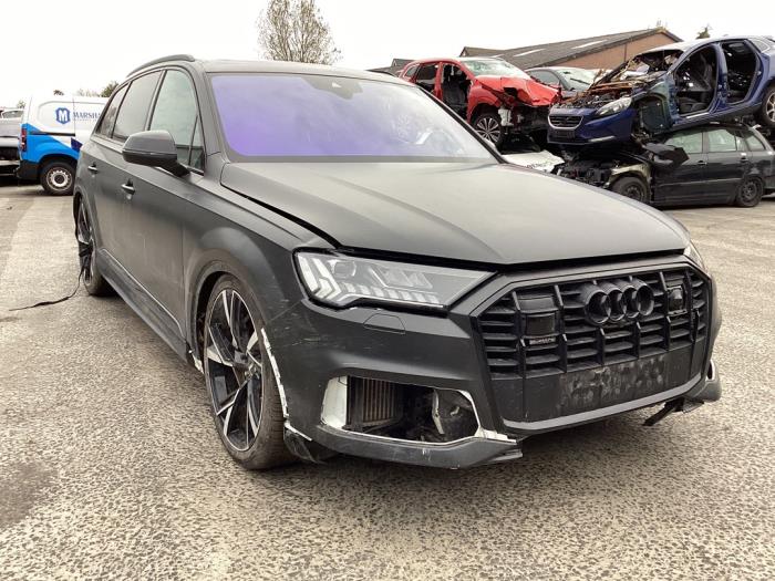 Audi Q7 3.0 V6 24V 55 TFSI Mild Hybrid Sloopvoertuig (2020, Zwart)