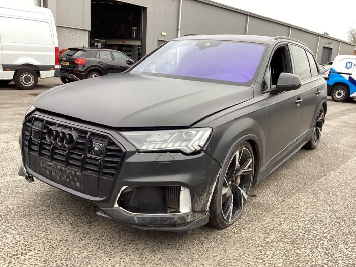 Audi Q7 3.0 V6 24V 55 TFSI Mild Hybrid Sloopvoertuig (2020, Zwart)