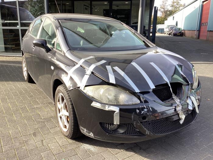 Seat Leon 1.6 Sloopvoertuig (2006, Zwart)