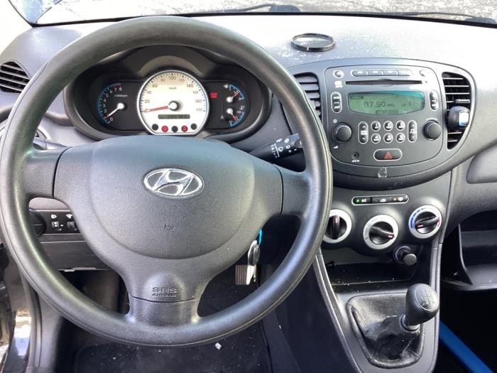 Hyundai i10 1.2i 16V Sloopvoertuig (2009, Zwart)