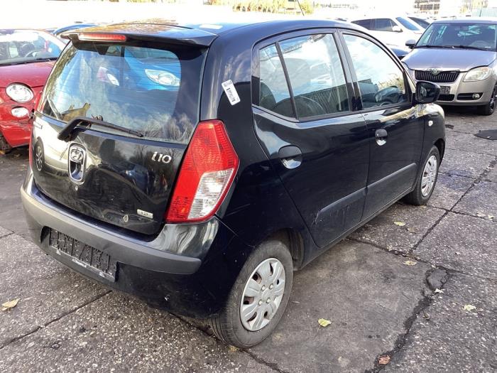Hyundai i10 1.2i 16V Sloopvoertuig (2009, Zwart)