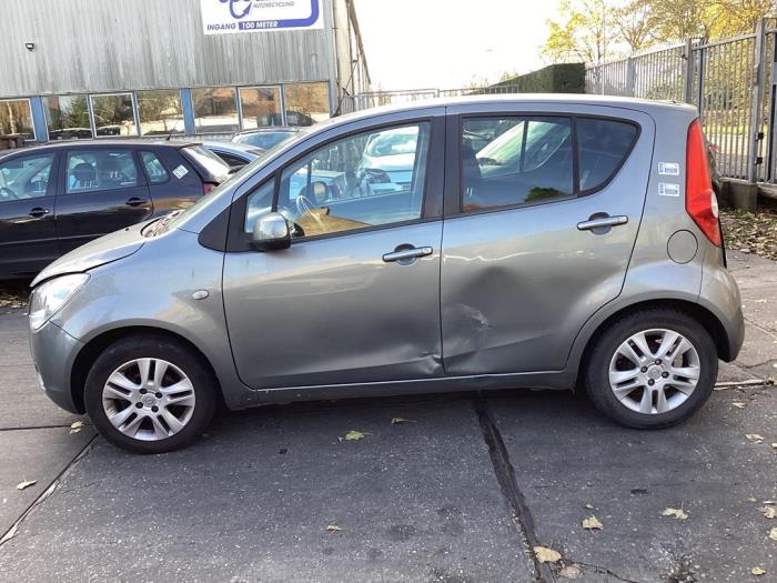 Opel Agila 1.0 12V Sloopvoertuig (2011, Grijs)