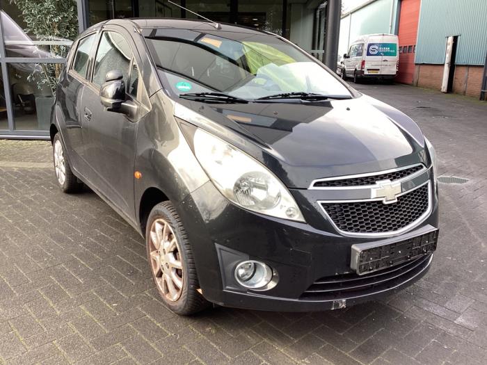 Chevrolet Spark 1.0 16V Sloopvoertuig (2011, Zwart)