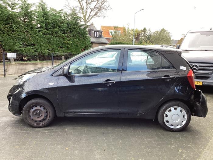 Kia Picanto 1.0 12V Sloopvoertuig (2011, Zwart)