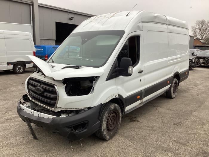 Ford Transit 2.0 TDCi 16V Eco Blue 130 RWD Sloopvoertuig (2021, Wit)