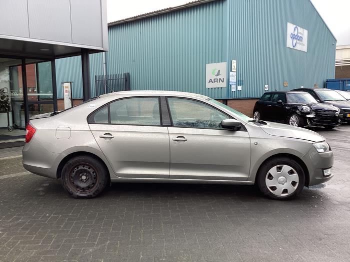 Skoda Rapid 1.2 TSI Sloopvoertuig (2012, Bruin)