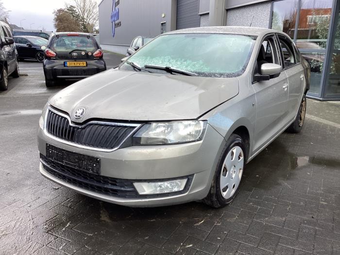 Skoda Rapid 1.2 TSI Sloopvoertuig (2012, Bruin)