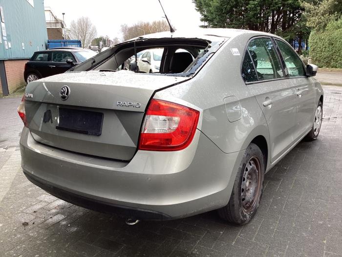 Skoda Rapid 1.2 TSI Sloopvoertuig (2012, Bruin)