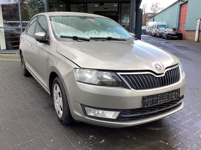 Skoda Rapid 1.2 TSI Sloopvoertuig (2012, Bruin)