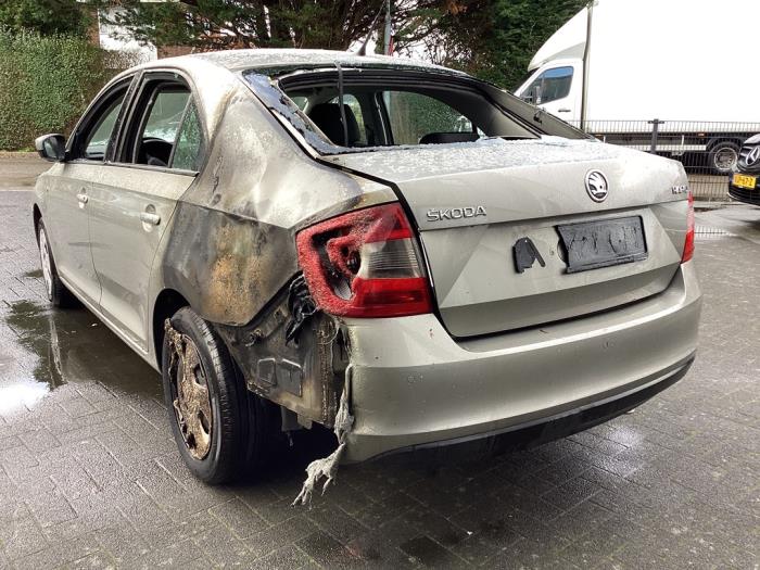 Skoda Rapid 1.2 TSI Sloopvoertuig (2012, Bruin)