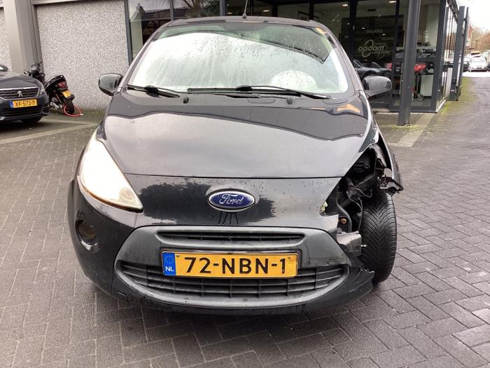 Ford Ka II 1.2 Schadevoertuig (2010, Zwart)