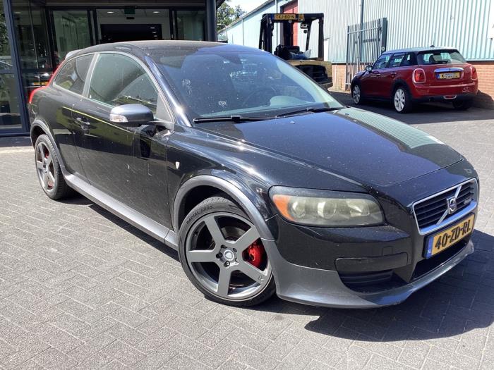 Volvo C30 1.6 16V Schadevoertuig (2008, Zwart)