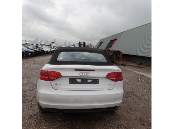 Audi A3 Cabriolet 1.6 TDI 16V Sloopvoertuig (2012, Wit)
