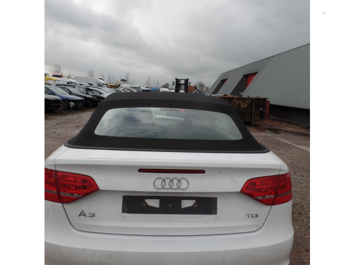 Audi A3 Cabriolet 1.6 TDI 16V Sloopvoertuig (2012, Wit)
