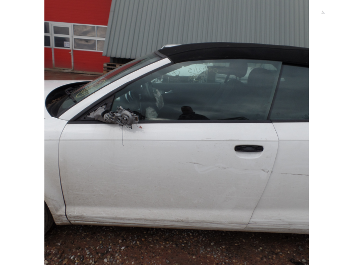 Audi A3 Cabriolet 1.6 TDI 16V Sloopvoertuig (2012, Wit)