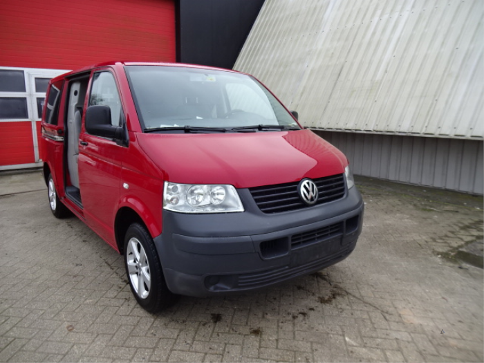 Volkswagen Transporter T Tdi Sloopvoertuig Rood