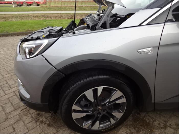 Opel Grandland 1.2 Turbo 12V Sloopvoertuig (2019, Grijs)