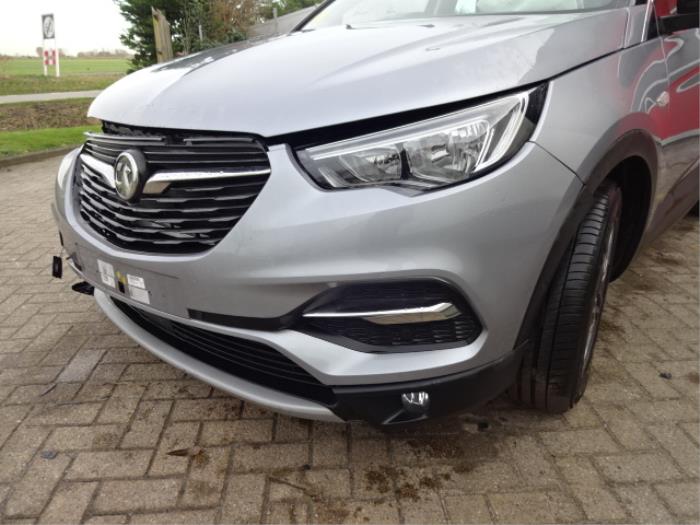 Opel Grandland 1.2 Turbo 12V Sloopvoertuig (2019, Grijs)