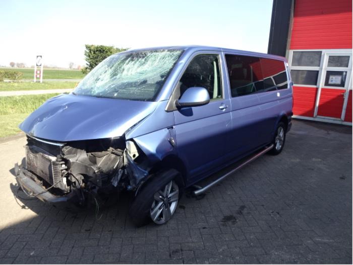 Volkswagen Transporter T6 2.0 TDI 204 Sloopvoertuig (2017, Blauw)