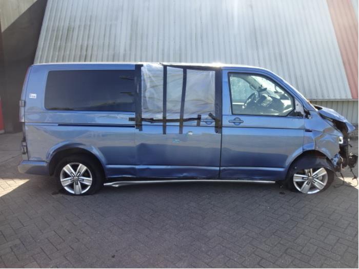 Volkswagen Transporter T6 2.0 TDI 204 Sloopvoertuig (2017, Blauw)