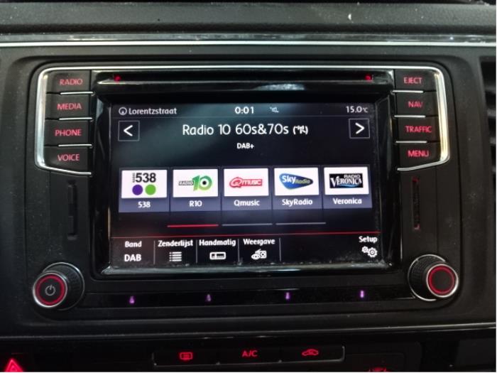 Volkswagen Transporter T6 2.0 TDI 204 Sloopvoertuig (2017, Blauw)