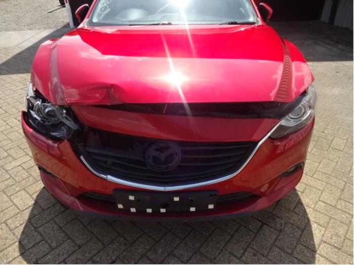 Mazda 6 2.2 SkyActiv-D 150 16V Sloopvoertuig (2013, Rood)