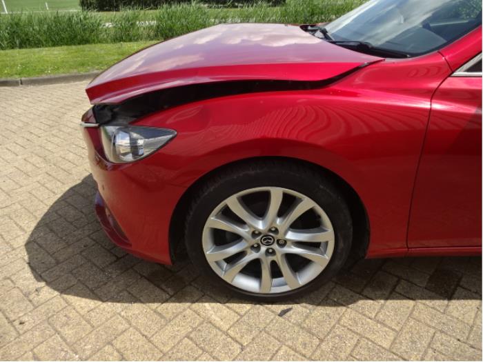 Mazda 6 2.2 SkyActiv-D 150 16V Sloopvoertuig (2013, Rood)