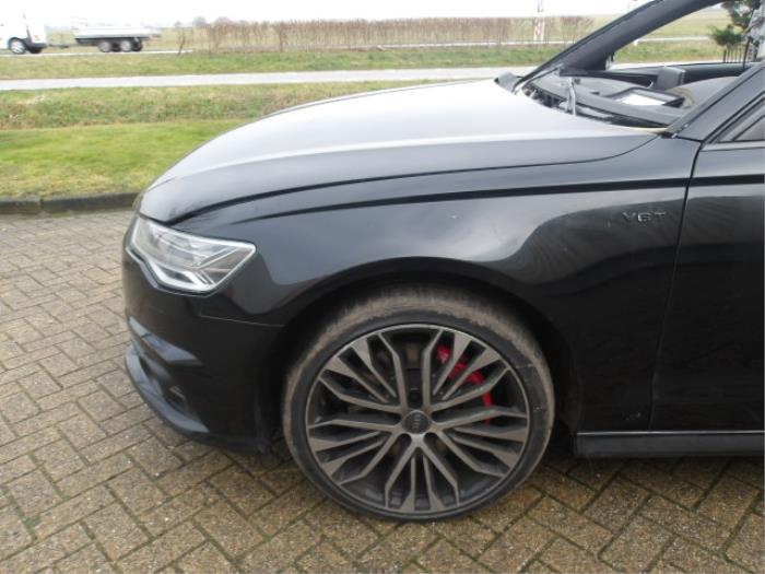 Audi A6 Avant 3.0 TDI V6 24V biturbo Quattro Sloopvoertuig (2015, Zwart)