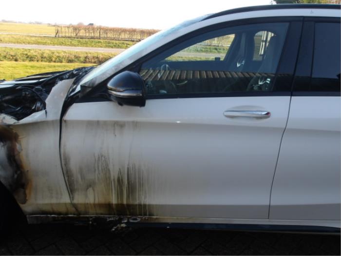 Mercedes C Estate C-43 AMG 3.0 V6 24V Turbo 4-Matic Sloopvoertuig (2017, Wit)