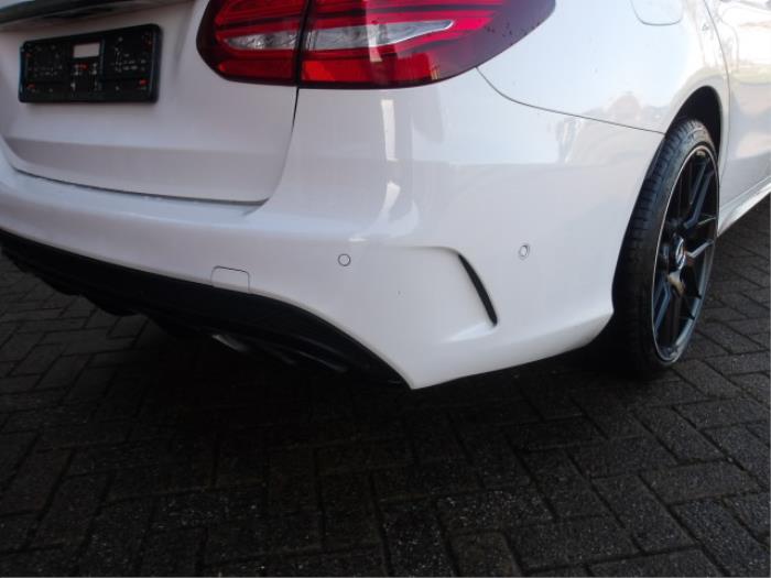 Mercedes C Estate C-43 AMG 3.0 V6 24V Turbo 4-Matic Sloopvoertuig (2017, Wit)