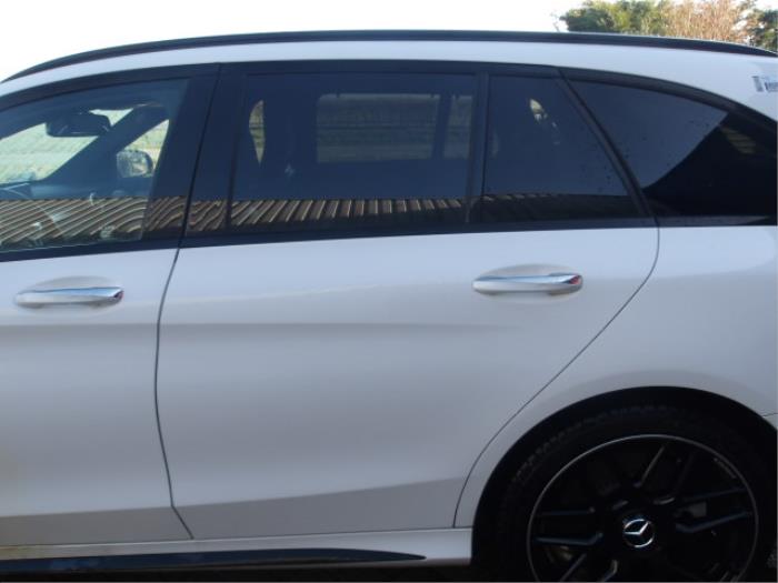 Mercedes C Estate C-43 AMG 3.0 V6 24V Turbo 4-Matic Sloopvoertuig (2017, Wit)