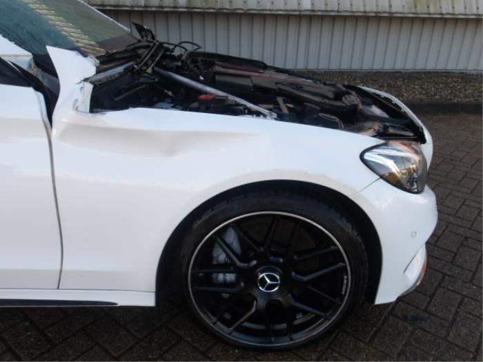 Mercedes C Estate C-43 AMG 3.0 V6 24V Turbo 4-Matic Sloopvoertuig (2017, Wit)