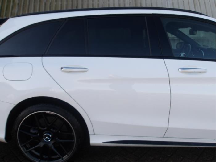 Mercedes C Estate C-43 AMG 3.0 V6 24V Turbo 4-Matic Sloopvoertuig (2017, Wit)