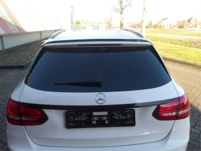 Mercedes C Estate C-43 AMG 3.0 V6 24V Turbo 4-Matic Sloopvoertuig (2017, Wit)