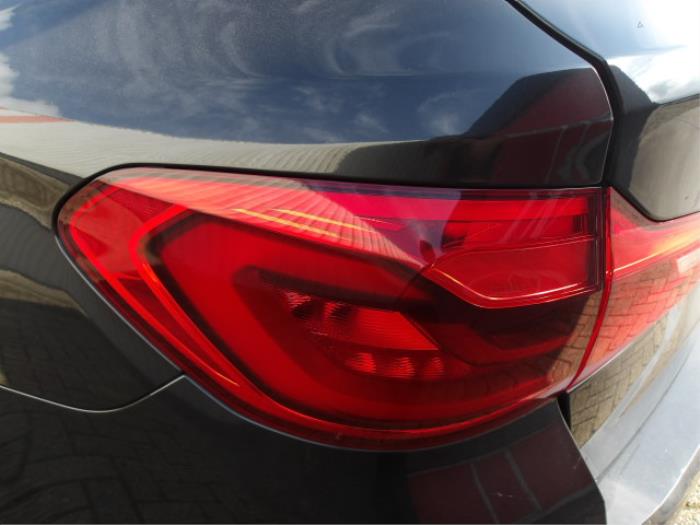 BMW 5 serie Touring 523d 2.0 TwinPower Turbo 16V Sloopvoertuig (2018, Grijs)